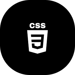 CSS logo, the words CSS on top of the logo, A weird symbol
